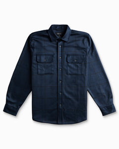 Navy-Windowpane