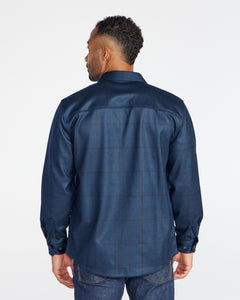 Navy-Windowpane