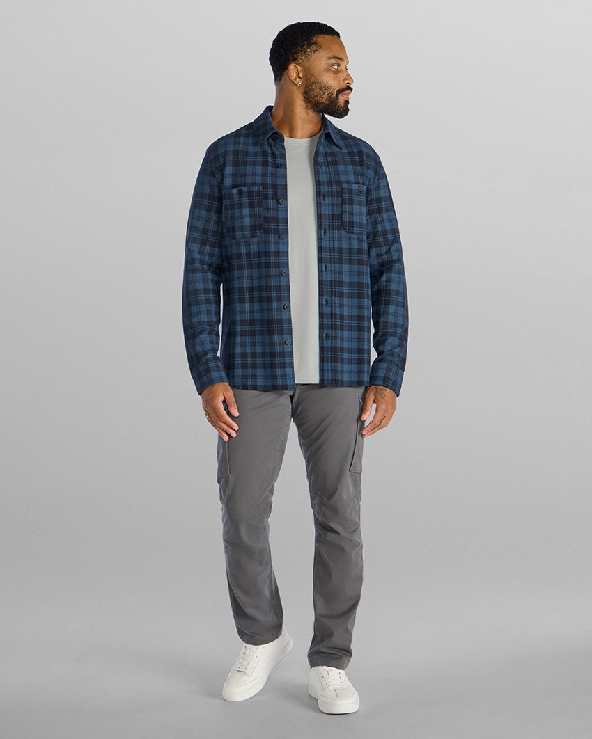 Navy-Flannel
