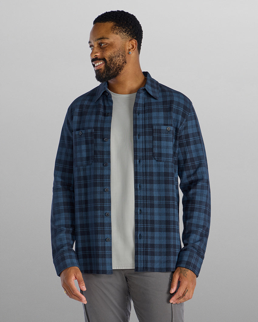 Navy-Flannel