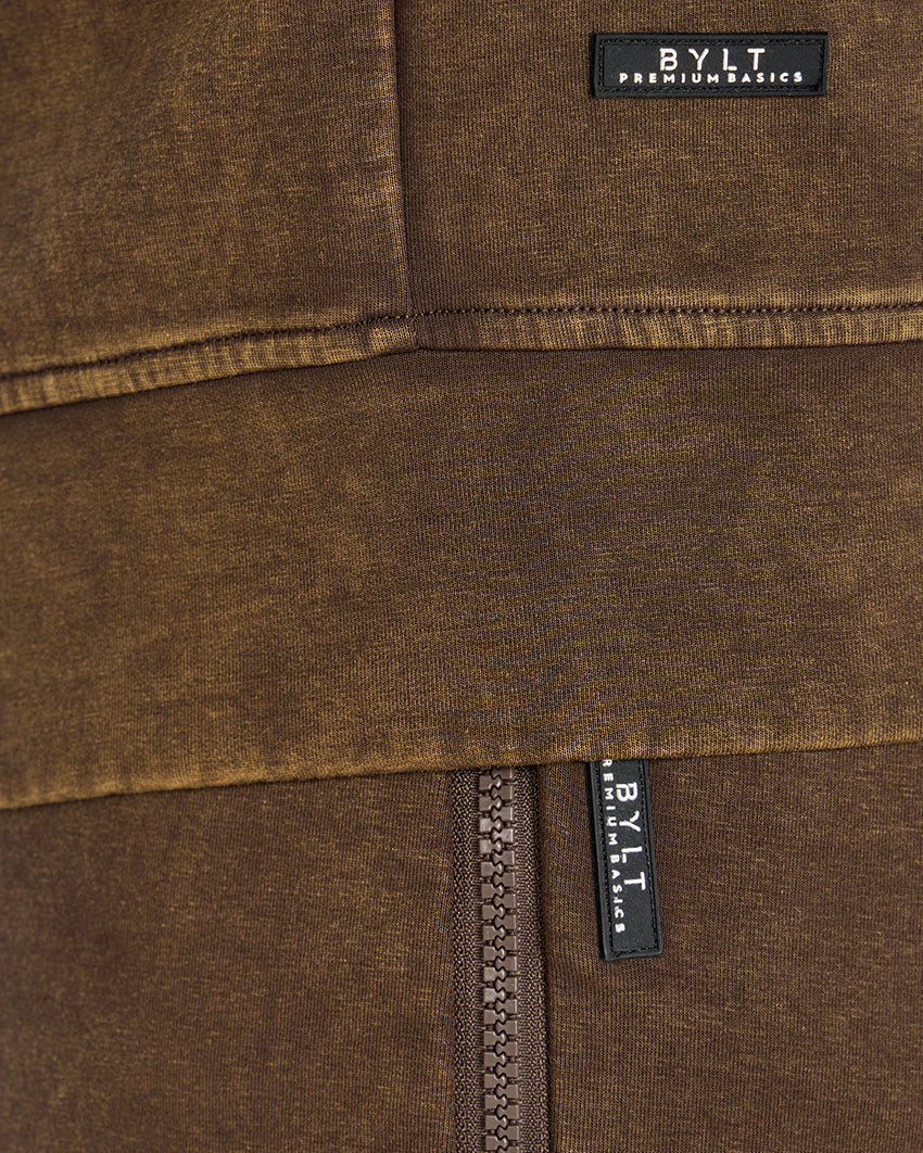 Washed-Dark-Brown