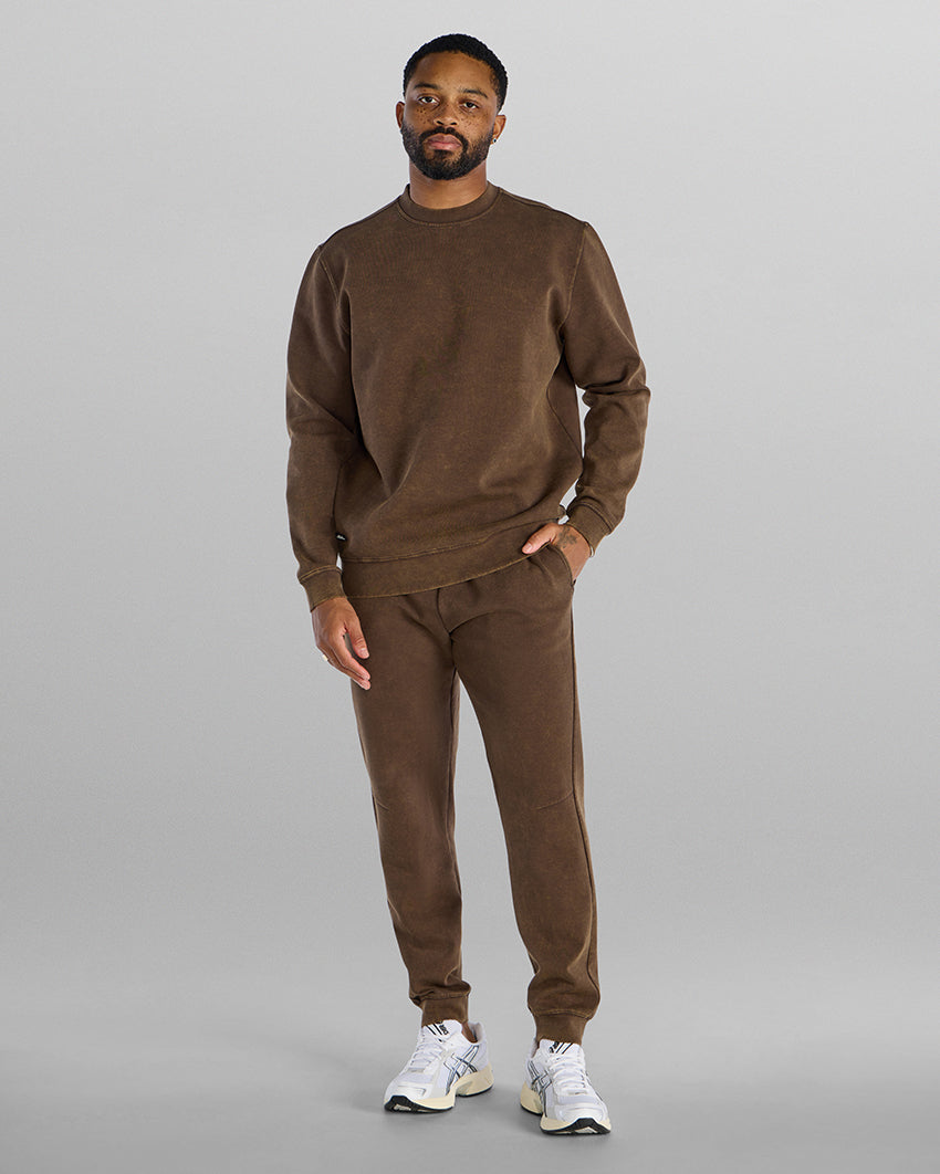 Washed-Dark-Brown