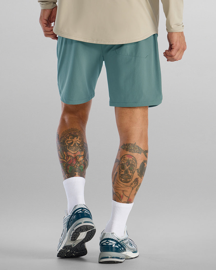 Dusty-Teal [inseam - 7"]