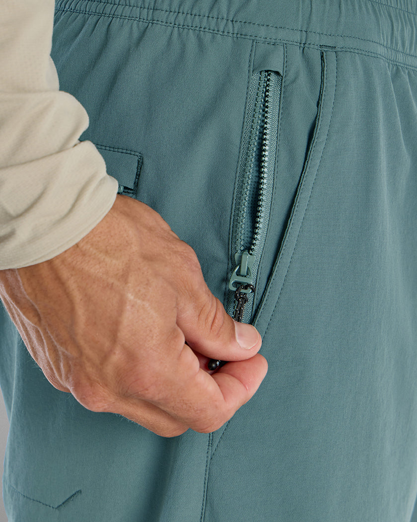 Dusty-Teal [inseam - 7"]