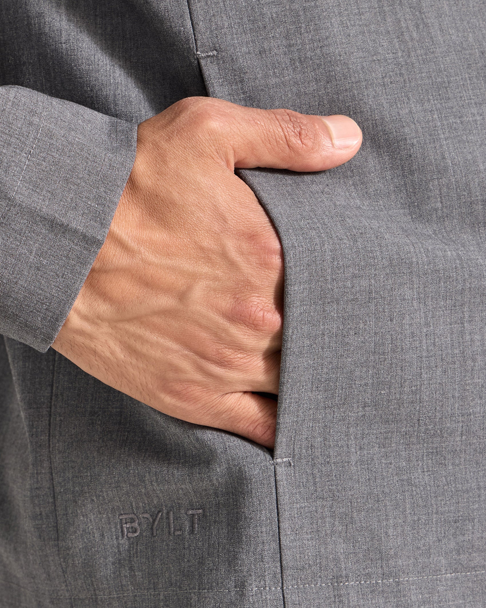 Charcoal-Hatchweave
