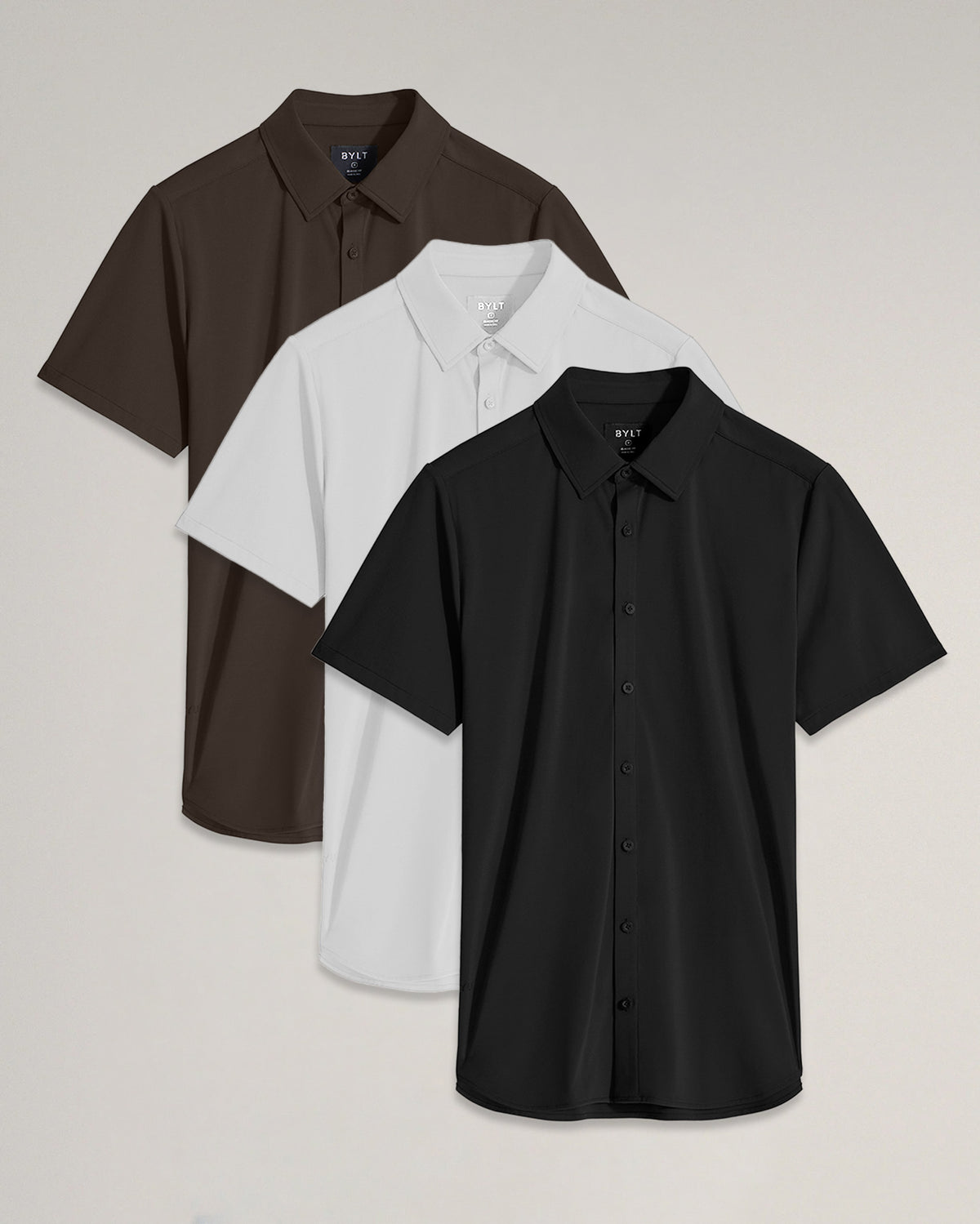 Executive Stretch 2.0 Short Sleeve Button Down - Custom 3 Pack