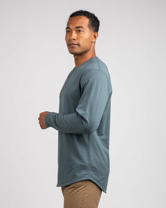 Pacific - Henley Drop-Cut Long Sleeve