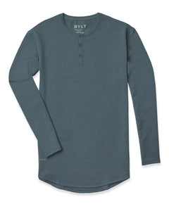 Pacific - Henley Drop-Cut Long Sleeve