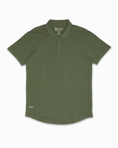 Drop-Cut Polo: BYLT Signature (Size L)