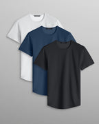 Everyday Short Sleeve Drop-Cut - Custom 3 Pack