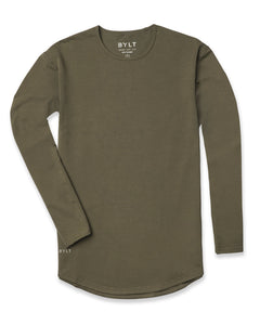 Stone - Drop-Cut Long Sleeve