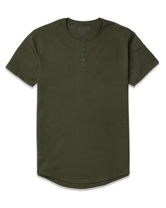 Forest - Drop-Cut Henley