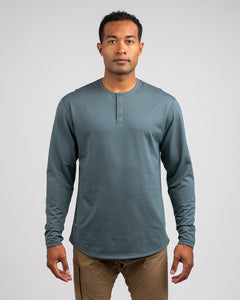 Pacific - Henley Drop-Cut Long Sleeve