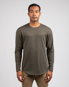 Stone - Drop-Cut Long Sleeve