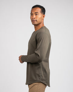 Stone - Drop-Cut Long Sleeve