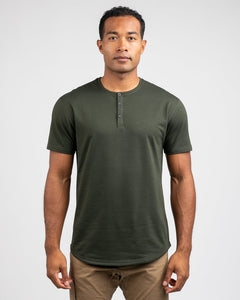 Forest - Drop-Cut Henley