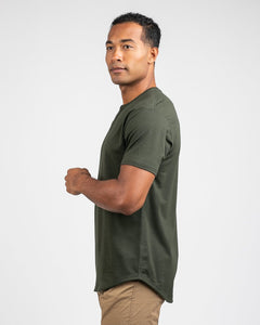 Forest - Drop-Cut Henley