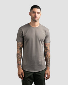 Olive - Drop-Cut Shirt