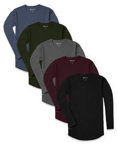 5-Item Long Sleeve: BYLT Signature Bundle For $105