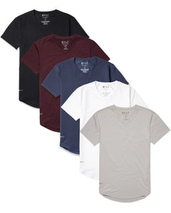 5-Item V-Neck BYLT Signature Bundle For $90