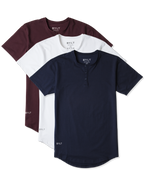Henley Drop-Cut: BYLT Signature - Custom 3 Pack