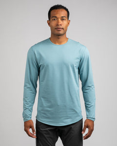 Slate - Drop-Cut: LUX Long Sleeve