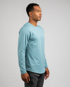 Slate - Drop-Cut: LUX Long Sleeve