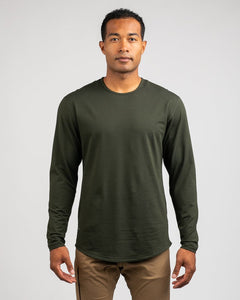 Forest - Drop-Cut: LUX Long Sleeve