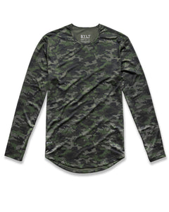 Forest-Camo - Performance Long Sleeve Shirt