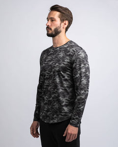 Performance Drop-Cut Long Sleeve