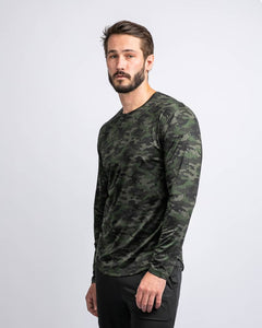 Performance Drop-Cut Long Sleeve