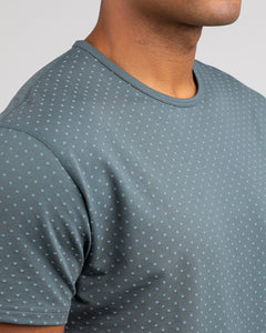 Pacific/Slate - Dotted Drop-Cut: LUX