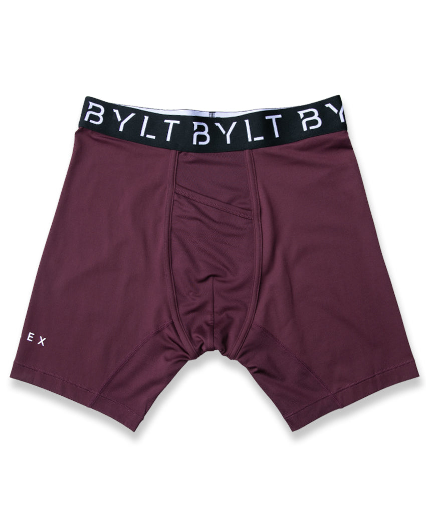 Maroon - Flex Boxer Brief