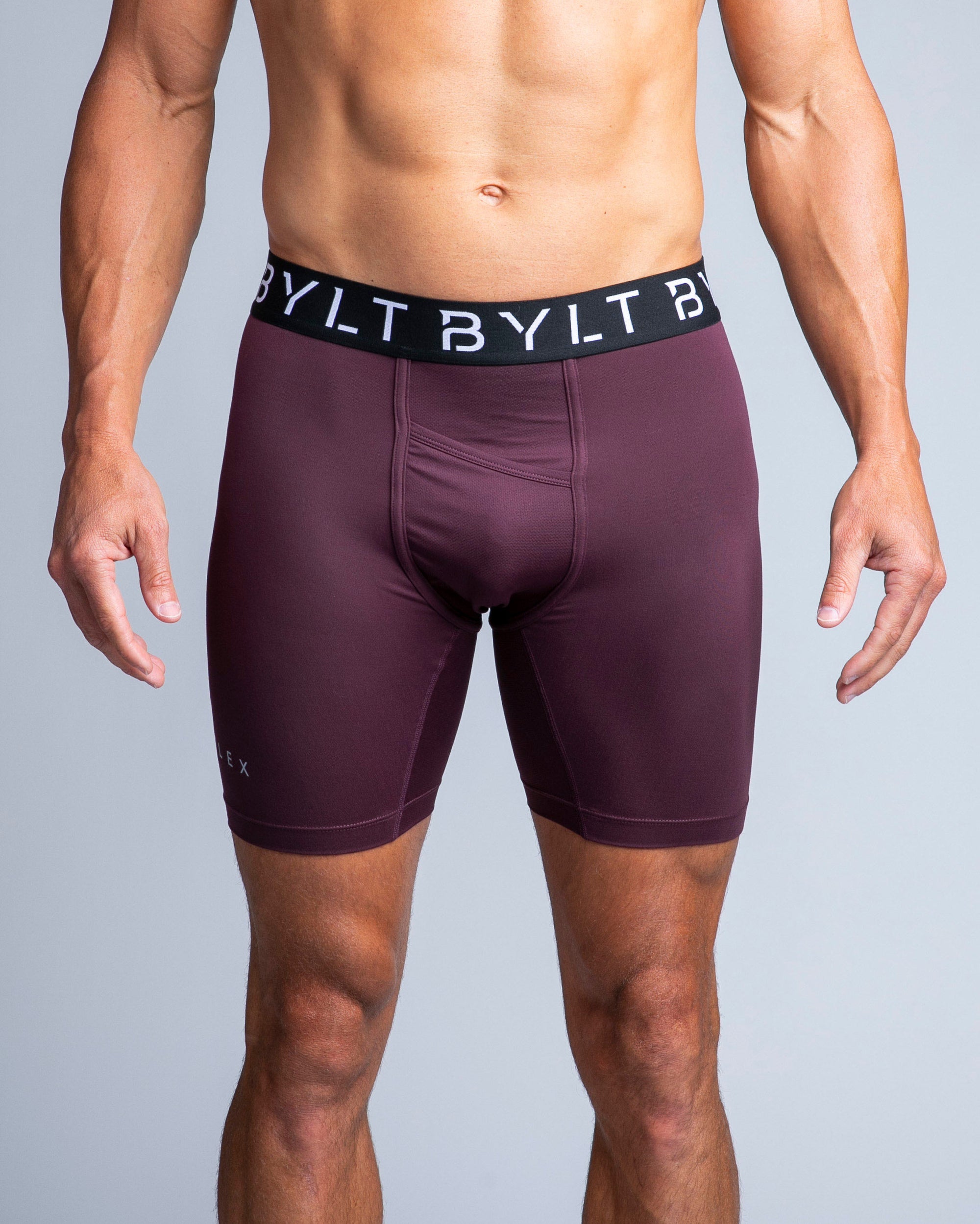 Maroon - Flex Boxer Brief
